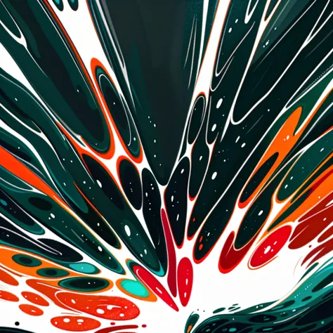 (masterpiece, top quality, best quality, official art, beautiful and aesthetic:1.2), acrylicpourpainting, black, orange, white, childpaiting, crayondrawing, ultra high res, <lora:AcrylicPourPainting:1.0>