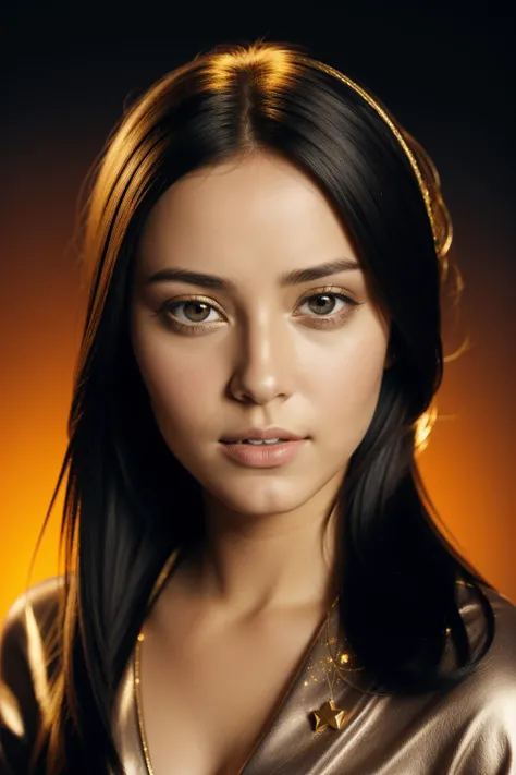 1girl, (designed by José Garnelo:0.7) , portrait art, epic gold leafing technique of a deep orange city street with Ash, majestic, Tribal [Refreshing|Unusual] Masai ([pea|Proxima Centauri]:1.3) , it is engraved with [Suede|Platinum] and 1990'S details, it is covered in Paint, detailed electric indigo and Gradient background, at Nighttime, Panorama, Visual novel, Dark, Normcore Art, soft lighting, Circular polarizer, BW, made of Satin, silhouette, Concept Art World, Pixabay