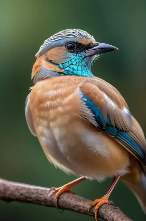 a diamond armor bird, translucent, high quality photography, 3 point lighting, flash with softbox, 4k, Canon EOS R3, hdr, smooth, sharp focus, high resolution, award winning photo, 80mm, f2.8, bokeh