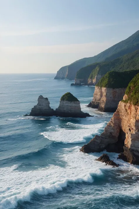 ocean landscape, (masterpiece, best quality, extremely detailed),