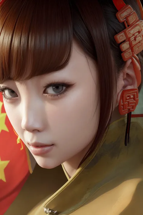 masterpiece, best quality, ultra high res, (photorealistic:1.8), unreal_engine, photograph, realistic_skin_texture, (Chinese woman:1.8), solo, ultra face detailed, outdoors