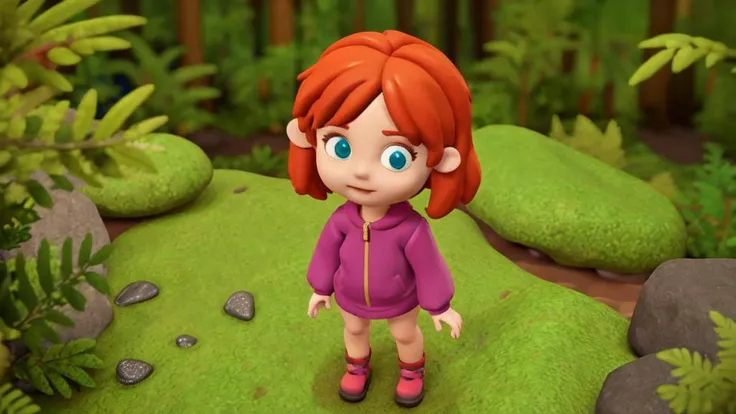 (isometric game:1.2), Girl Pirate in a Tropical Forest, (sandals:0.6), (hat:0.7), standing on the forest ground, branches, wet rocks, reflective puddles, (from above:1.1)
(realistic:1.2)
(claymation:0.4)
(80's anime style:0.5)