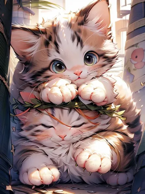 <lora:cat_20230627113759:1>, cat, vibrant color, jump , surprise , shout ,
(RAW photo, best quality), (realistic, photo-realistic:1.3), (masterpiece:1.5, best quality), an extremely delicate and beautiful, extremely detailed, CG, unity , 8k wallpaper, finely detail, extremely detailed CG unity 8k wallpaper, ultra-detailed, highres , absurdres , Amazing, finely detail, realistic, (real picture, intricate details, depth of field),
soft light,