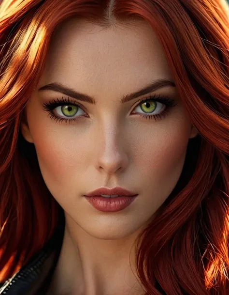 iphone photo (atompunkstylesd15:1.2) (sharp focus:1.2), portrait, up (close photo:1.2) (beautiful face:1.1), amazing body, sexy, (detailed eyes:1.1), (luscious lips:1.1), (large eyes:1.0) (red hair:1.2) (moody lighting:1.2), depth of field, bokeh, 4K, HDR. by (Bob Byerley:1.2|Artgerm:1.1), hyper realistic, green brown eyes, up close, (absurd res:1.1), beautiful lighting, sunlight, space explorer, adventurer of space\ . large depth of field, deep depth of field, highly detailed