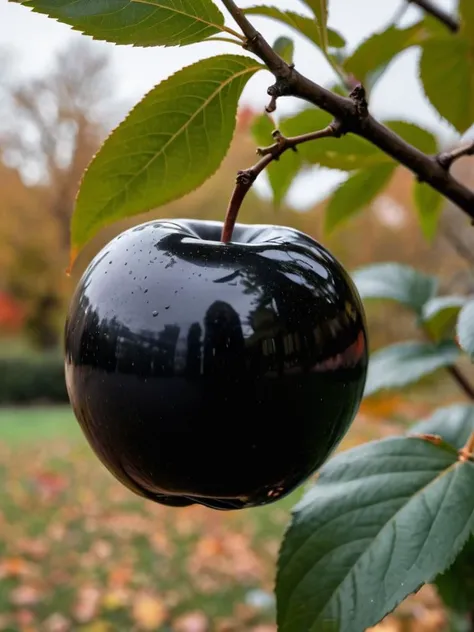 (8k photography,raw photo,film grain,detailed,high resolution:1.2),beautiful,autumn,moon
a (see-through:1.2) reflective black apple, garden,clear glass