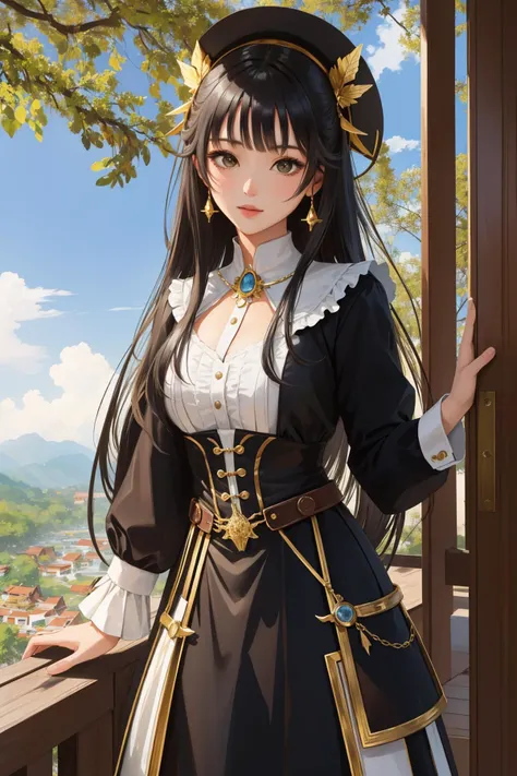 1girl, [ (by Andre Kohn:1.0) and (Henry Raeburn:0.9) and (M.C. Escher:0.9) ::14], artistic Cosplay Photograph, Folk Art, surreal, landscape of a Steampunk Art [Polygional|Magnificent] ([Vivec City:Luang Prabang:4]:1.3) from inside of a Zambia, summer vegetation and Canis Major constellation in background, at Dusk, Manic, charming and pleasant, studio lighting, Intentional Camera Movement, Kodak UltraMax 400, Depth of field 270mm, Velvia, full of Charcoal, Elegant, "Say my name, say my name, when no one is around you.", wallpaper, contest winner
