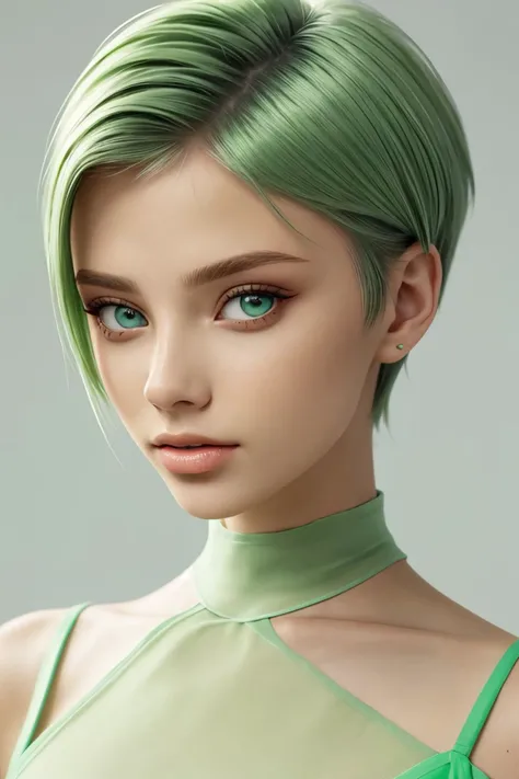best quality, masterpiece, realistic, 2 women, 22 years old,lilac hair, transparent sweater, post-apocalyptic, upper body, detailed face, beautiful green eyes, (wide smile:1.5), dramatic, vibrant and sharp focus,