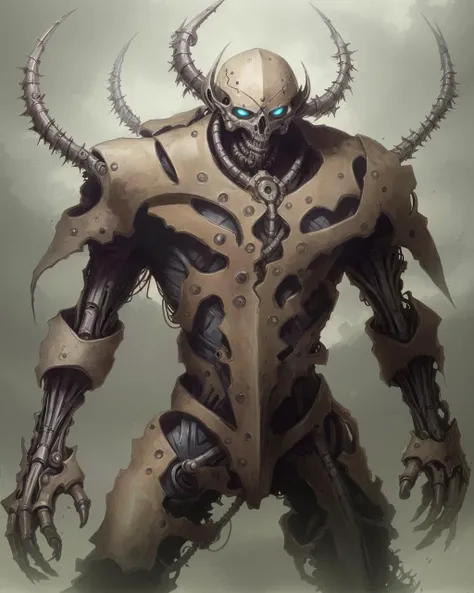 phyrexian,a twisted humanoid biomechanical warrior, <lyco:PhyStyleReal-10:0.9>,