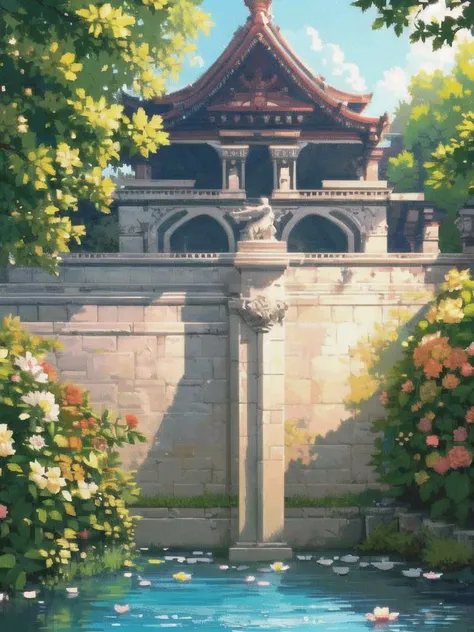 1girl,Pixel art, masterpiece, best quality, high quality, ultra-detailed, best details, (masterpiece:1.2),best quality,Colorful portraits,multicolored,masterpiece,best quality,((an extremely delicate and beautiful)),floating,(detailed wet clothes),(detailed light),feather,nature,(sunlight),river,floating palace,beautiful and delicate water,(bloom),(shine),(wash painting),(ink s...),
