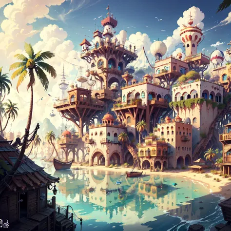 <lora:PiratePunkAIV4-000004:.9> PiratePunkAI city