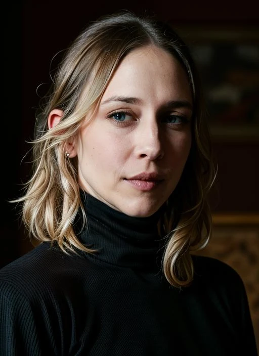 RAW portrait photo of beautiful young sks woman, black turtleneck, natural lighting, by Jimmy Nelson, detailed face, UHD, absurdres, epic scene composition,
cinematic look, Fujifilm XT3, dslr, high quality, film grain
<lora:lora-small-vera-farmiga-v1:1>