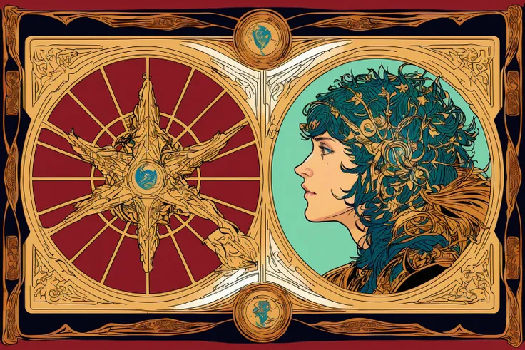 flag, no humans, flag background, ernst haeckel, highly detailed, hyperrealism, no borders, 8k resolution, concept art, art by artgerm and greg rutkowski and alphonse mucha
