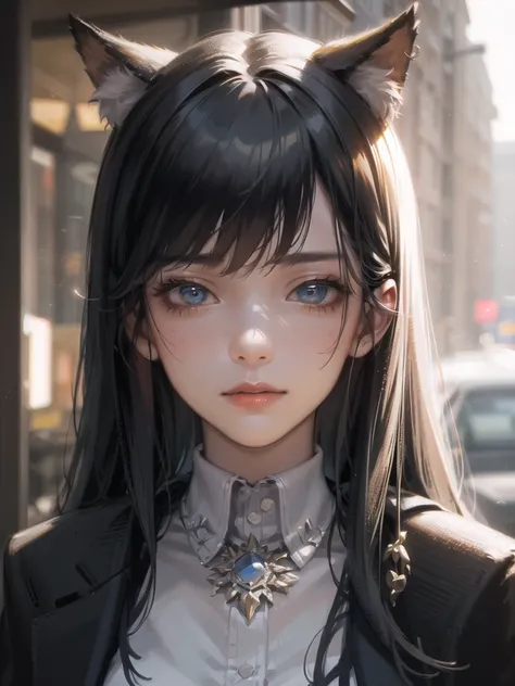 realistic, portrait of a girl,