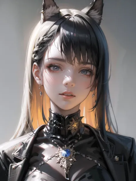 realistic, portrait of a girl,