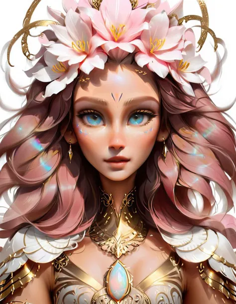 (symmetry:1.1) (portrait of floral:1.05) beautiful goddess, (assassins creed style:0.8), pink and gold and opal color scheme, beautiful intricate filegrid facepaint, intricate, elegant, highly detailed, digital painting, artstation, concept art, smooth, sharp focus, illustration, art by greg rutkowski and alphonse mucha, 8k
<lora:samdoesart_xl_v4:1>