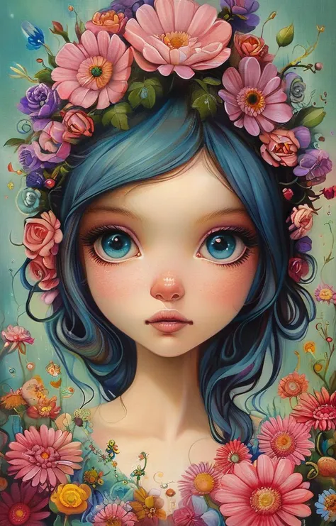 masterpiece,best quality,<lora:tbh158-sdxl:1>,illustration,style of   Jeremiah Ketner, tech genius teenage girl