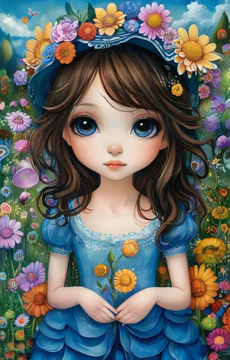 masterpiece,best quality,<lora:tbh158-sdxl:1>,illustration,style of Jeremiah Ketner, portrait of idolmaster cinderella girls,