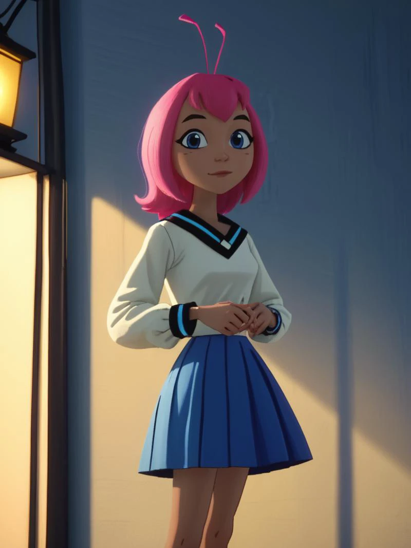 score_9, score_8_up, score_7_up, volumetric lighting,
kole, 1girl, solo, blue eyes, skirt, pink hair, blue skirt, look at the viewer
<lora:titans_pony_v1:0.8>