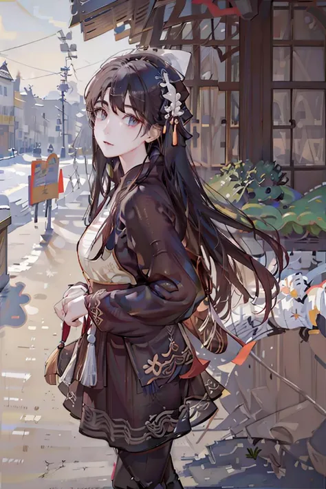 masterpiece,highres, 8k,realistic,highest quality,intricate detail,best texture,realistic,8k,soft light,perfect shadow,
sunny,falling flower,crowding pedestrian street, erjie,1girl,hanfu, street shot,from everywhere, <lora:Threesister-erjiev2:0.7>