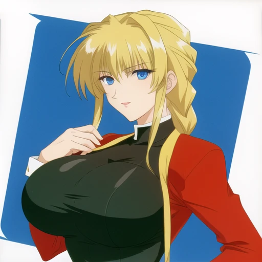 <lora:Inez_Fressange:0.45>, Inez_Fressange, big_breasts, braid