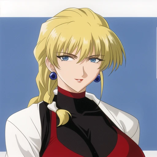 <lora:Inez_Fressange:0.45>, Inez_Fressange, earrings, big_breasts, braid,