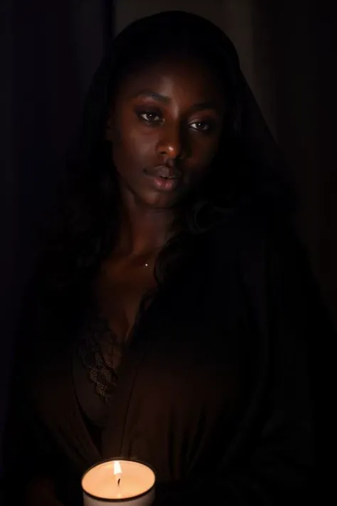 DEN_sophiaawest_OF,
(in a dark room in (pitch black:1.2) amongst a (candle light vigil:1.2), (candles:1.1), (candle light:1.1), (pitch black room:1.2), (darkness:1.1), wearing a (sheer robe:1.1), robe, sheer, (lots of candles:1.2):1.2),
bokeh, f1.4, 40mm, photorealistic, raw, 8k, textured skin, skin pores, intricate details <lora:epi_noiseoffset2:1>, epiCRealism <lora:ClothingAdjuster3:-1>