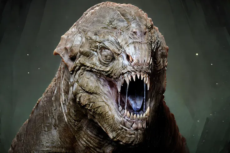 (monster:1.2),animal,glowing,signature,alien,tongue,tongue, (male focus,sharp teeth:1.2),