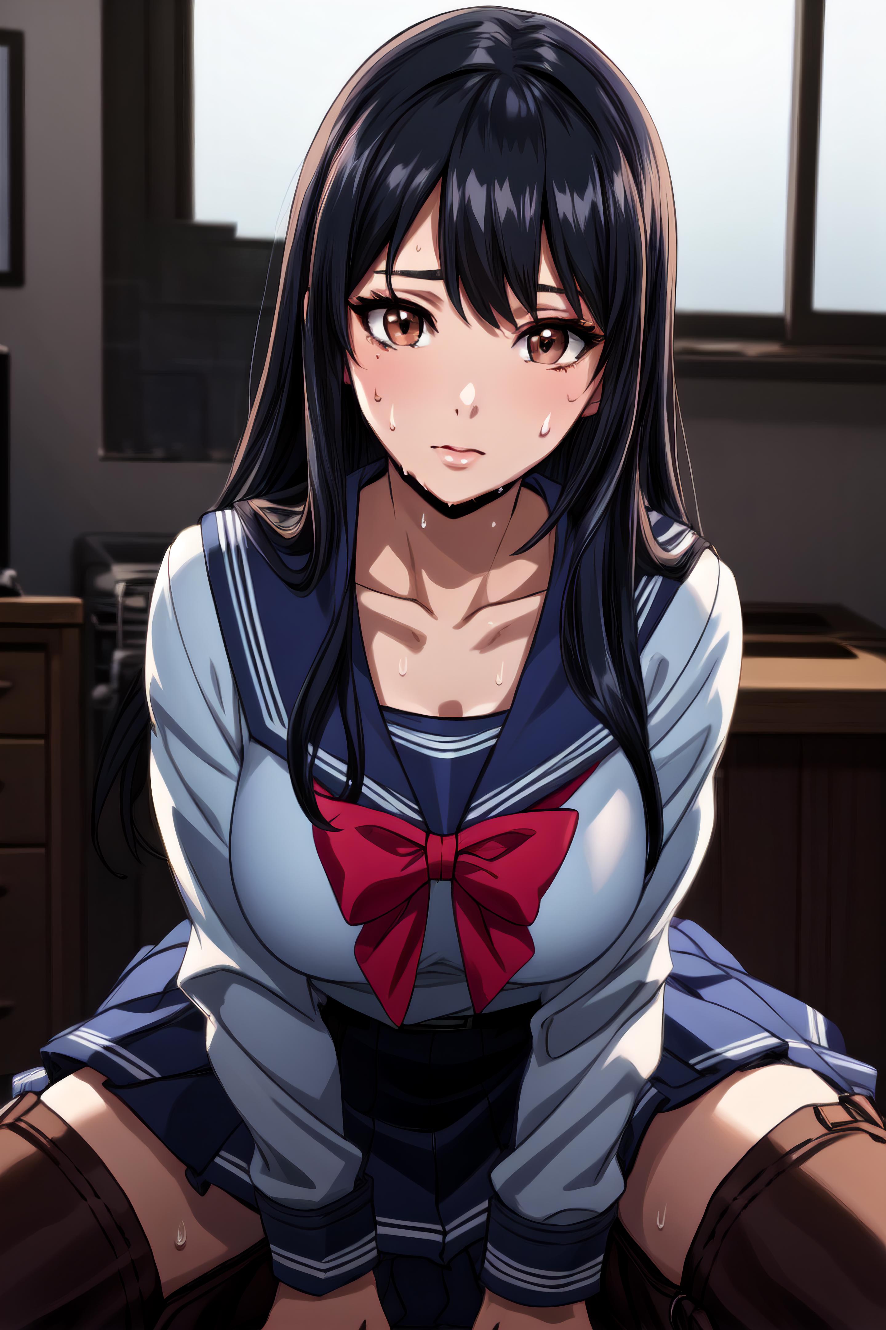 LoRA || Yuri Honjo (High-Rise Invasion) ||  LoRA Yuri Honjou v1.0