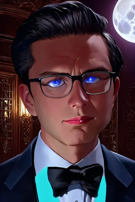 Pierre Poilievre closeup young and handsome, glasses, male focus, black hair, shirt, formal, suit, collared shirt, white shirt, jacket
Haunted mansion and full moon night,
[(colorful explosion psychedelic paint colors:1.21)::3],
[cartoon, vector art, anime :realistic, real life, hyper realistic:0.15],
best quality, masterpiece, HDR, professional, studio quality, highres,
<lora:Pierre_Poilievre_v2:1>
