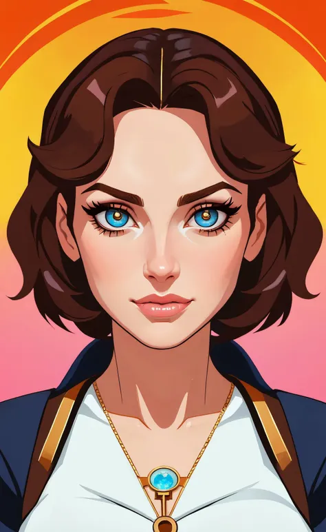 jack metthey style,owler style, 
([Gal( :0)Gadot|tiffany watson|Elizabeth( :0)Banks]:0.9) closeup,
[cartoon, vector art, anime :realistic, real life, hyper realistic:0.55],,,
beautiful young woman, symmetrical face, small breasts, fit, clockwork,
As female Indiana Jones, Tempera Painting, spellbinding,
, , ,