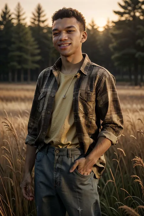 ((ultra detailed, masterpiece, absurdres))
 <lora:QuarryRyan:0.9>
QuarryRyan, 1boy, solo, black hair, brown eyes, dark skin, On a sandy beach with a sophisticated twist, linen suit with an unbuttoned shirt, ocean waves and palm trees, walking barefoot in the sand