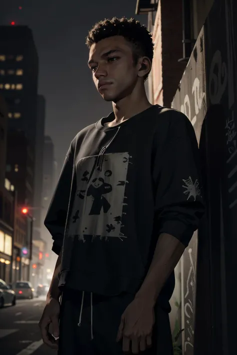 ((ultra detailed, masterpiece, absurdres))
<lora:QuarryRyan:0.9>
QuarryRyan, 1boy, solo, black hair, brown eyes, dark skin, Inside a luxurious penthouse suite, sophisticated yakuza attire, reclining on a leather chair with a glass of whiskey, surrounded by opulence
