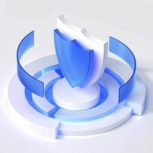 masterpiece, best quality, super verbose, clear glass texture, frosted glass, Transparent sense of technology, dof, reflections, refractions, micro-details,
studio lighting, Sunlight, blender, octane rendering, C4D, 2.5D, isometic render, (blue|white), White technology sense background, sharpen edges, DDICON, <lora:ddiconLora_v20:0.7>, (blue:1)