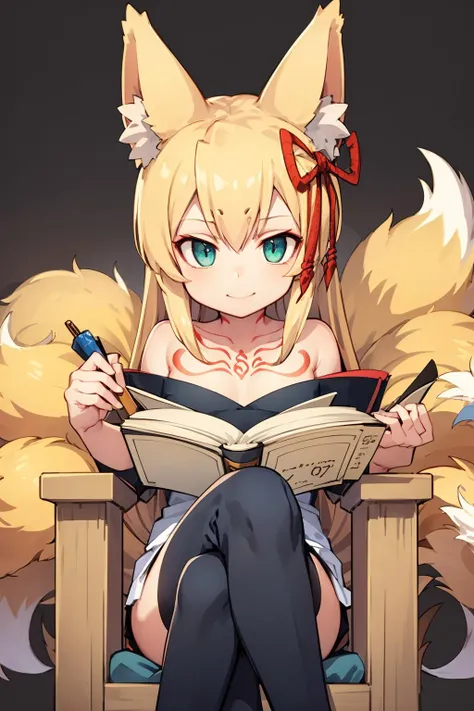 ((Masterpiece, best quality)), highly detailed, gigantic breasts, Long straight hair, blonde, golden ornaments, Green eyes, red lingerie, on Female elv in fantasy forrest, mana rivers, blue butterflies sparkling, sunrays, lifting a indexfinger, birds sitting on it. lots of animals around, chipmunk, squirrel, rabbit ears