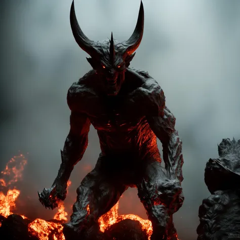 photo of ohwx devil, fearful, flames, angy, mad, scary looking, menacing look, facing camera photography, natural light, photorealism, cinematic rendering, ray tracing, the highest quality, the highest detail, Cinematic, Blur Effect, Long Exposure, 8K, Ultra-HD, Natural Lighting, Moody Lighting, Cinematic Lighting , (high key)