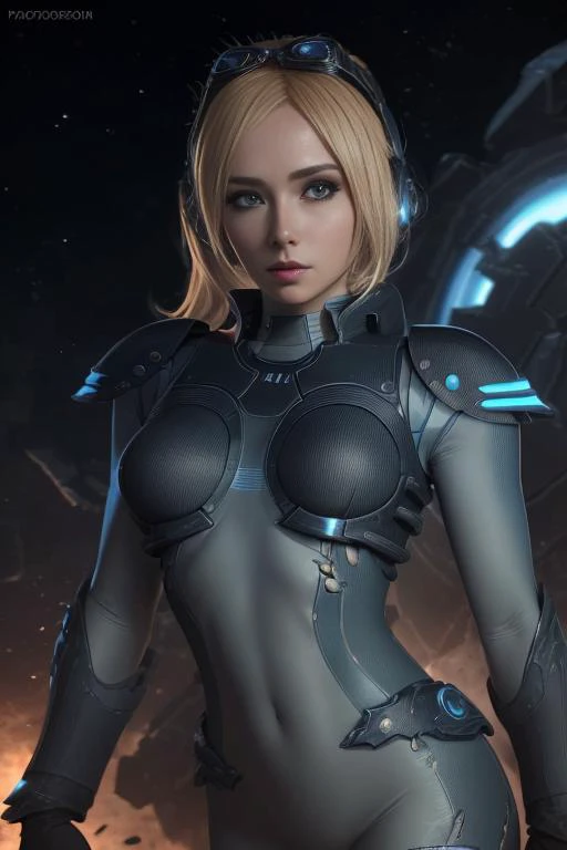 masterpiece, 8k, high quality (photography) of (Beautiful) (starcraft_nova), (Star Craft), (detailed face), maximum details, (diffuse lighting), CANON EOS, (cinematic:1.2), (ISO 100:1), <lora:starcraft_nova:1>, (sexy), (torn suit:1.2), (war field), (big chest), (very tight suit)
