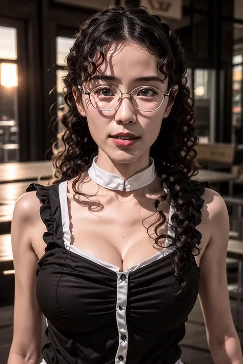 best quality,HDR,UHD,8K,Vivid Colors,solo,photo,(1girl:1.3),(standing:1.3),sunshine,<lora:rc60:0.8>,rc
<lora:curly_hair_slider_v1:5> <lora:weight_slider_v2:-1> <lora:breastsizeslideroffset:0.75>, glasses, abc, <lora:aaaabbb-v1:0.5>, xyz, <lora:aaaabbbb:0.5>