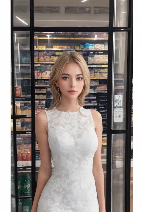 tr4nsparentdr3ssng, (best quality, high quality, sharp focus:1.4), supermarket, ,realistic ,masterpiece, 4k, fine texture, white dress ., ,vibrant, stunningly beautiful, crisp, detailed, sleek, ultramodern, , ultra detailed, intricate, professional Window,upper body,
<lora:tr4nsparentdr3ssng:0.4> <lora:GoodHands-beta2:1>