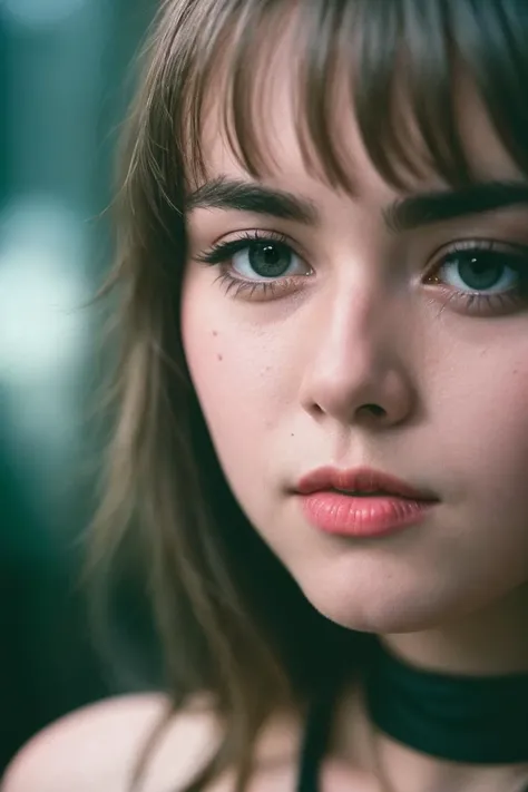 (editorial close-up portrait of cyber ghost), hack, code, cyborg, sci-fi, sharp focus, dof, bokeh, extremely detailed, intricate, realistic, (film grain), cinematic, POV, shot on nikon d850, film stock photograph, 4 kodak portra 400, f1.6 lens, rich colors, hyper realistic, lifelike texture, dramatic lighting, cinestill 800