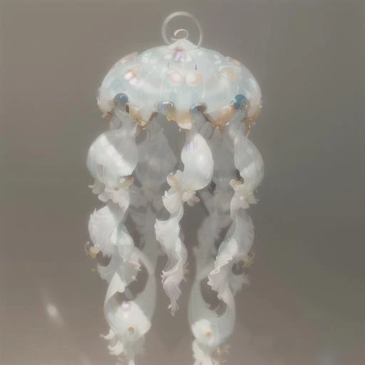 best quality, masterpiece, a portrait of a creature <lora:25_preal_1v5_768_0001BD5e_NR128NA128off:0.8> mix_\(jellyfish\), jellyfish, transparent, charturnerv2, A character turnaround of a jellyfish creature. Multiple views of the same character.