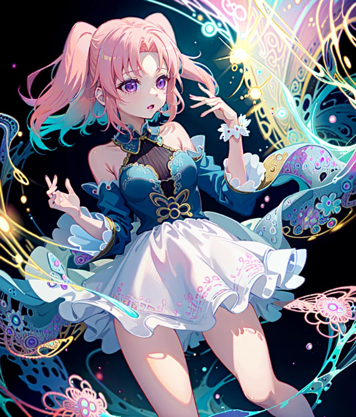 (worldoflace:1.3), 1girl, (best quality, masterpiece:1.5), detailed <lora:WorldofLace:1> <lyco:GoodHands-beta2:1.0> BREAK (yonomori kobeni:1.3) <lora:yonomorikobeni:1>