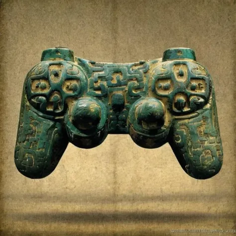 [<lora:sanxingdui-000005:1:lbw=ALL> , sanxingdui:telephone:0.8], simple background, masterpiece, best quality,  green