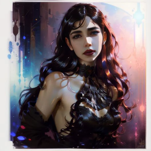 masterpiece:1.2, best quality, super fine illustration, an extremely cute girl, solo, 1girl, smile, detailed eyes, very long dark hair, high heels boots, high res, intricate detail, pyon-pyon, sexy, Gaia,  <lyco:FFXIVLoghrifGAIA_1:1.0>, great blue eyes, chocker, black shirt, black miniskirt, alluring portrait, intricate, highly detailed, digital painting, artstation, concept art, naughty, sharp focus, cinematic lighting, illustration, art by artgerm and greg rutkowski, alphonse mucha, cgsociety