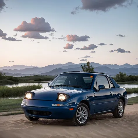 (best quality, masterpiece),  <lora:miata:1> mitia, ground vehicle,