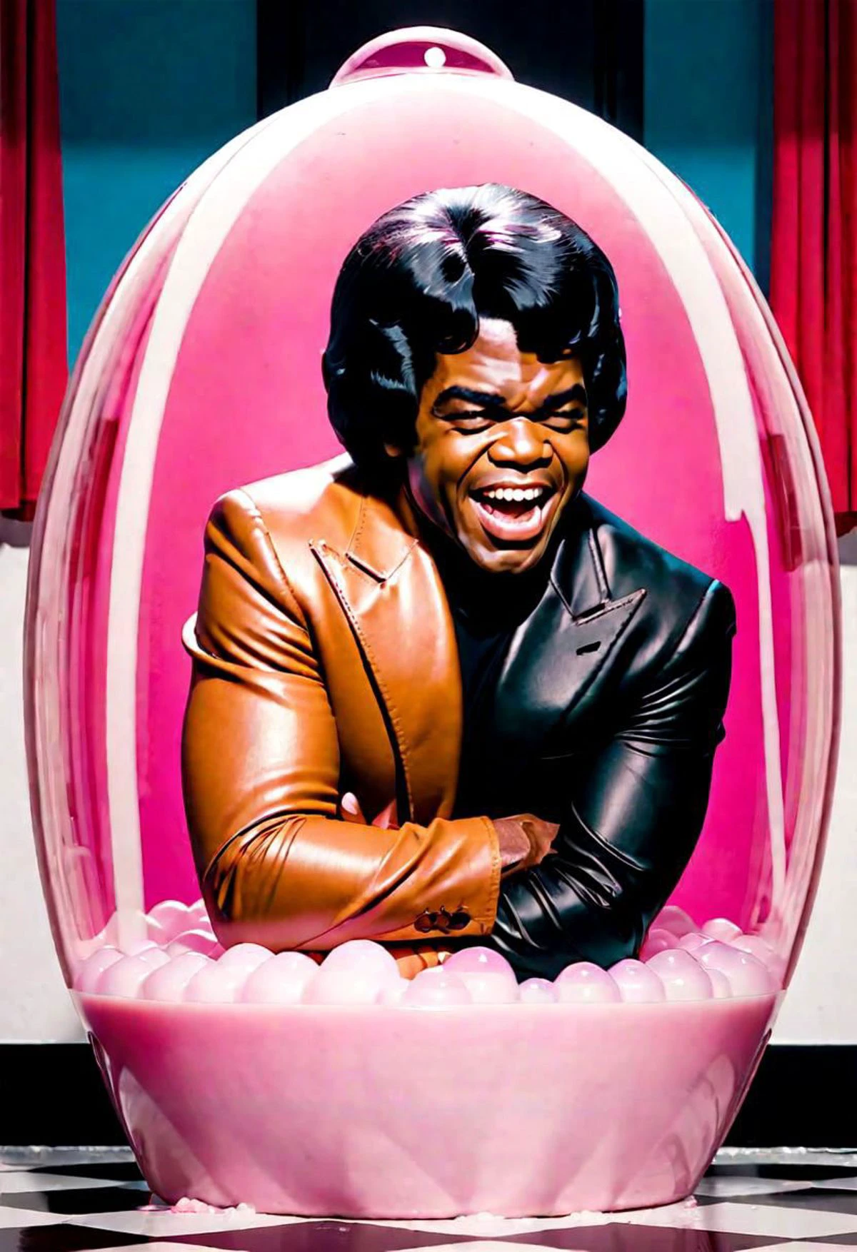 <lora:BubbleXL:0.5> james brown in a bubble unaestheticXL_Sky3.1