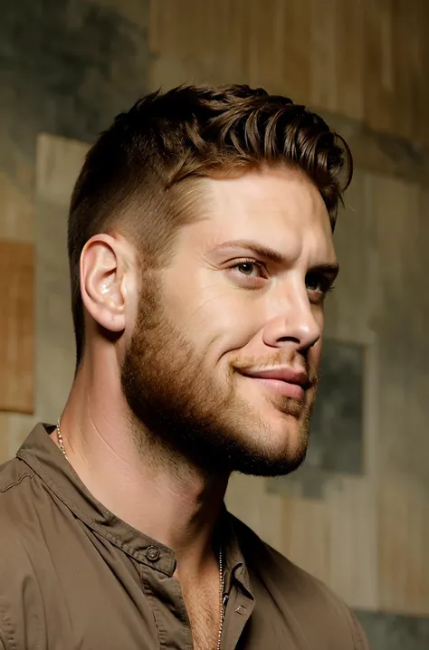 (masterpiece, best quality), intricate details,
1boy, <lora:jensen_ackles :0.8> jensen_ackles, muscular, beard,