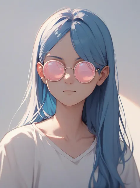 score_9, score_8_up, score_7_up, score_6_up, source_anime, <lora:rayban_sunglasses_v0.2-pony:1>
1girl, blue hair, long hair, portrait, 
round sunglasses, 
pink-tinted eyewear,