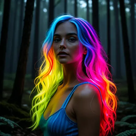 Glowing Hair Mode (SDXL)