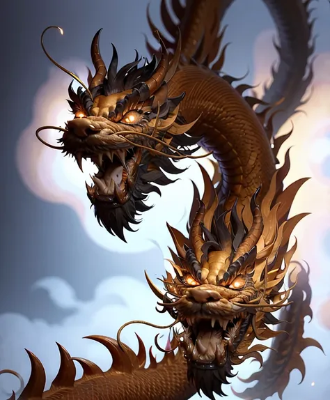 Loong,fangs,