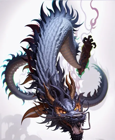 Loong,fangs,